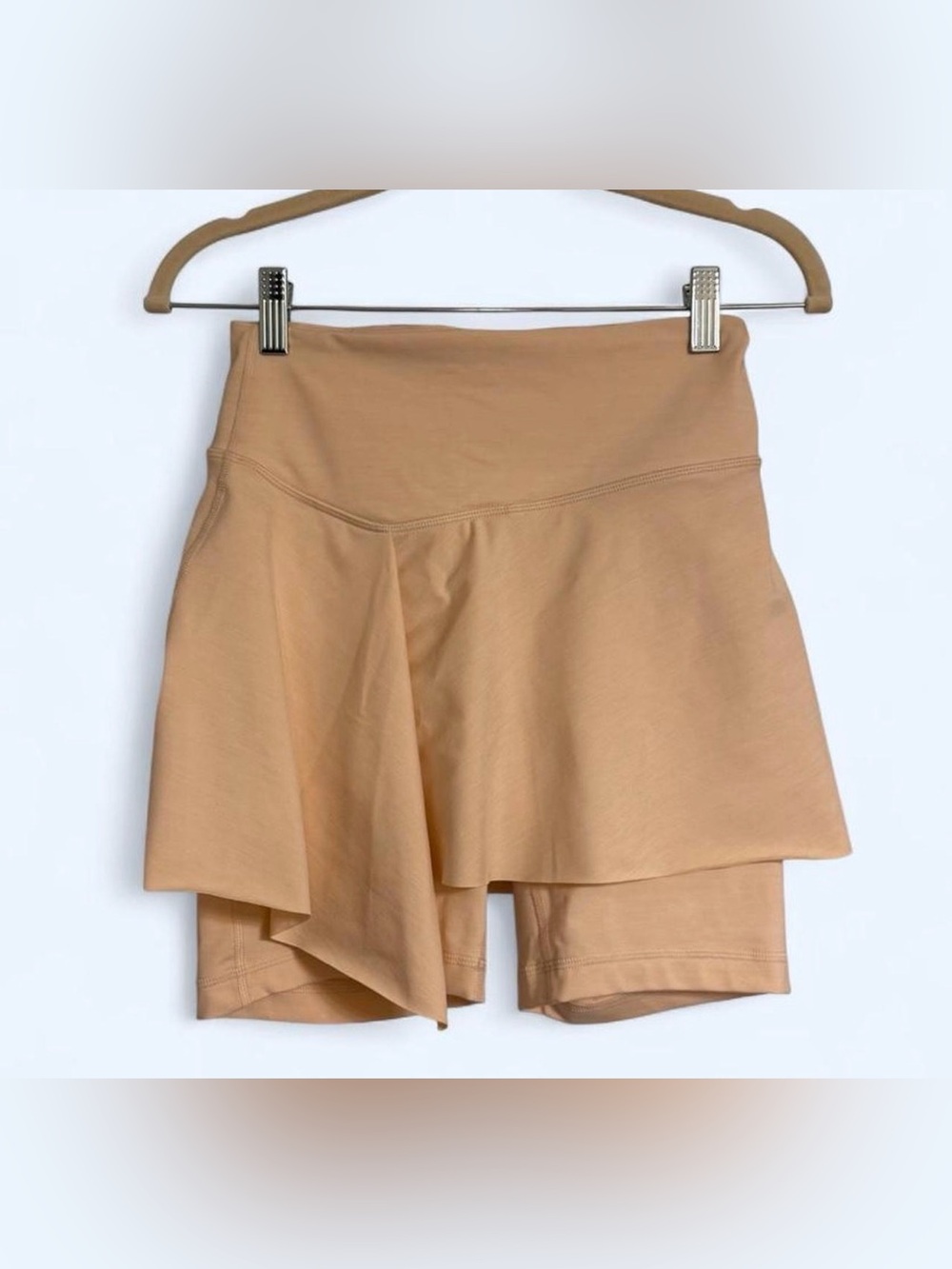 Free People Movement Sunrise Mid-Rise 7" Skirted Biker Shorts